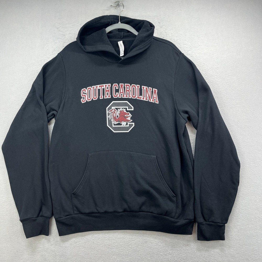 South Carolina‎ Gamecocks Hoodie Mens L Black NCAA Fleece Casual Sweatshirt